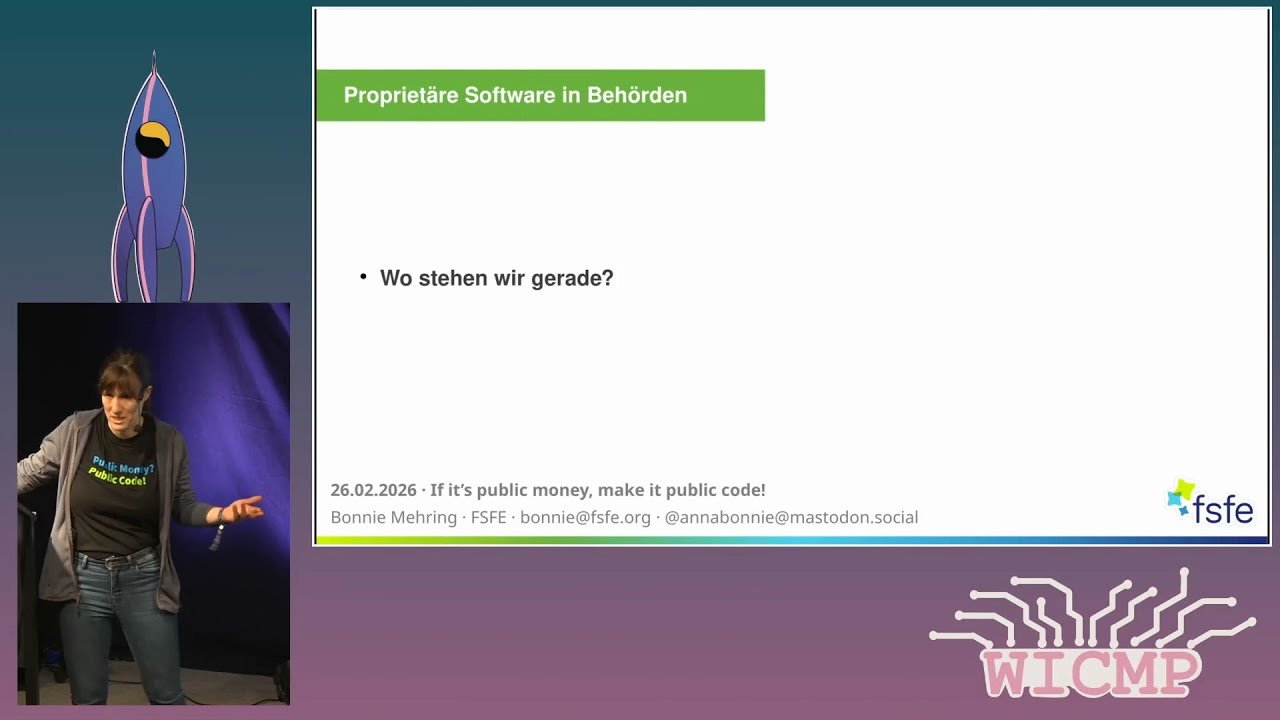 WICMP11 - Ein Framework für digitale Souveränität: 