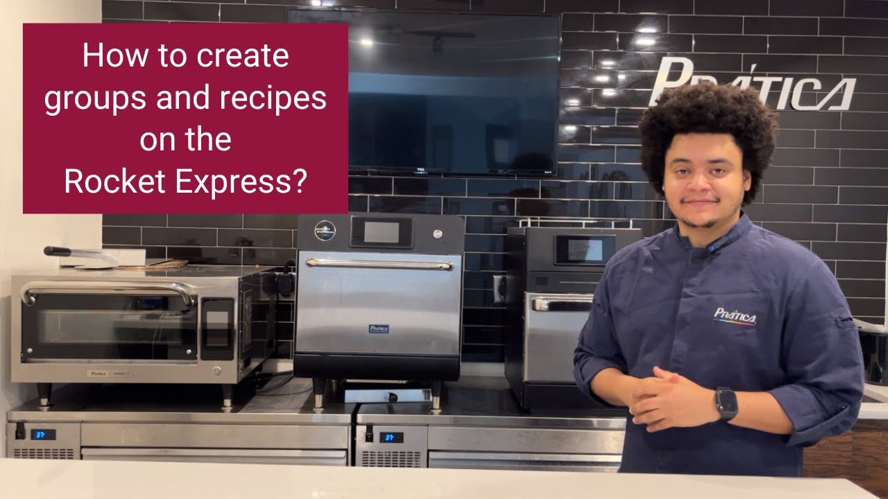 How to create and edit recipes and groups on the Rocket and Copa Express