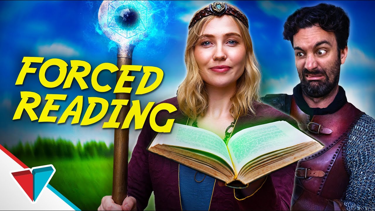 Being forced to read in video games