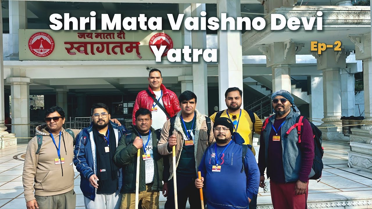 Shri Mata Vaishno Devi Yatra| Shiv Khori to Ardhkawari.