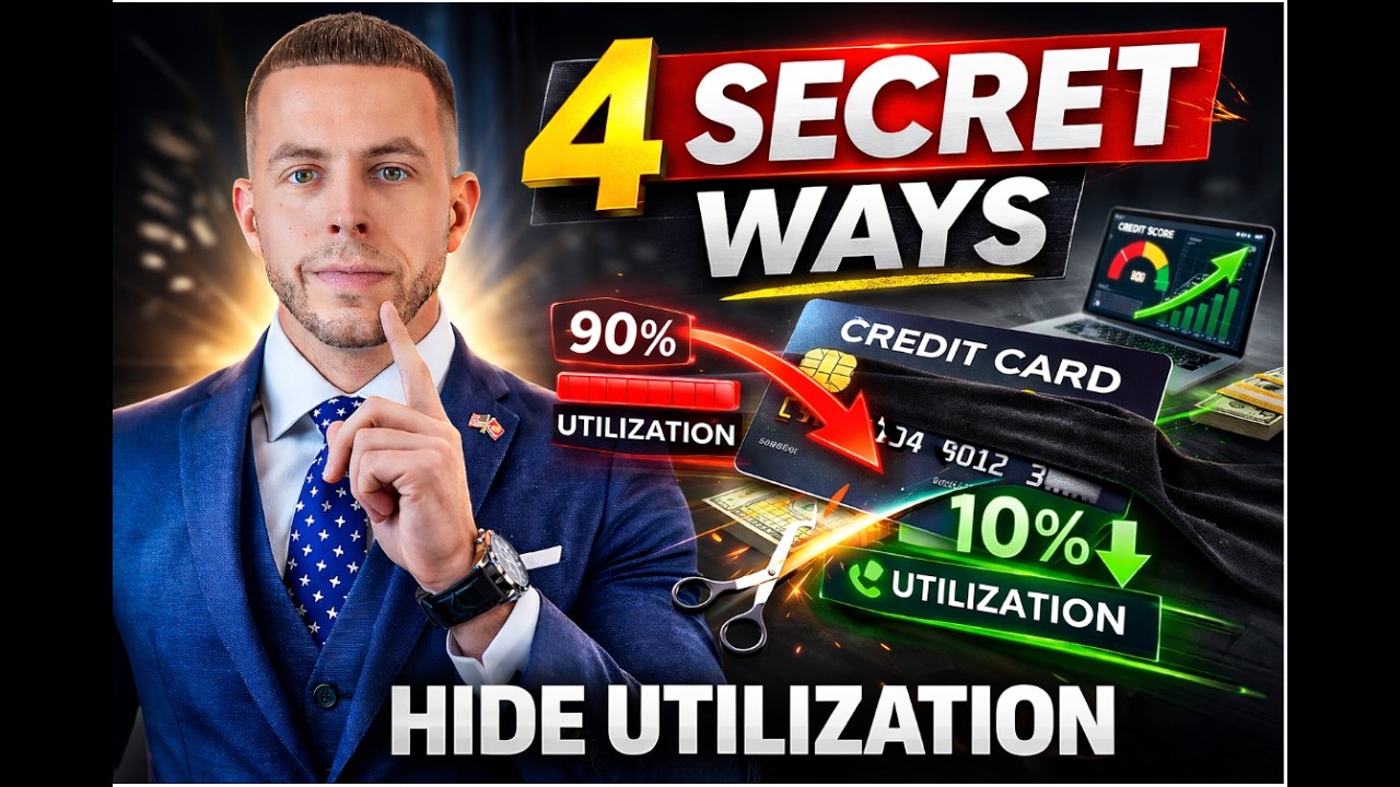 Как скрыть использование кредитной карты (быстро повысьте свой кредитный рейтинг на 100+ пунктов)