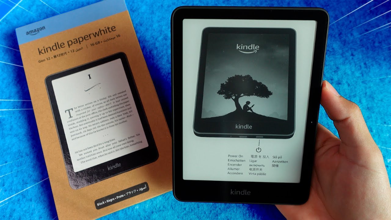Novo Kindle Paperwhite 12Gen - Unboxing e Impressões