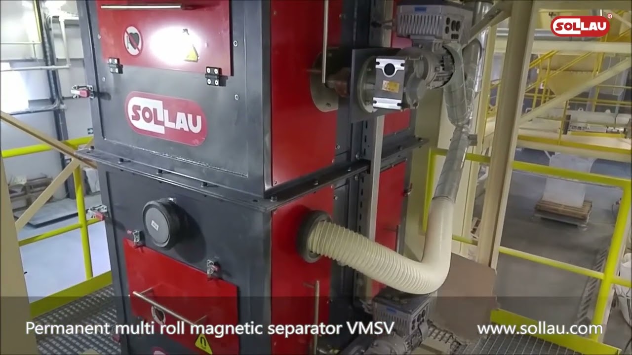Separador de alto gradiente permanente VMSV | RCC INDUSTRIAL SOLUTIONS