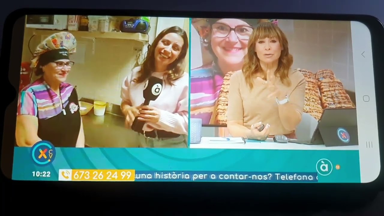 HOY 10/02/26 SALÍ EN LA TELEVIÓN EN @À PUNT CANAL VALENCIA
