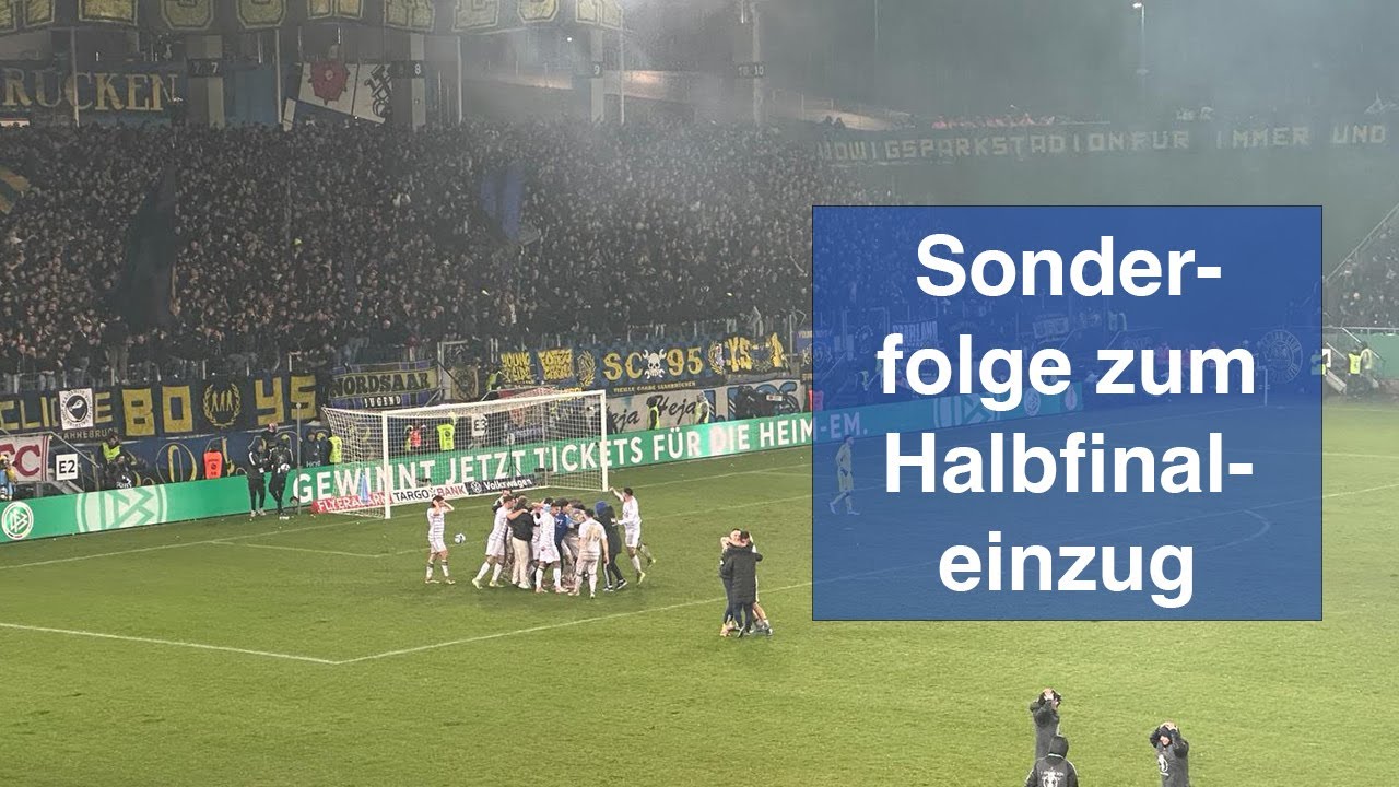 Sonderfolge: DFB-Pokal Viertelfinale 1. FC Saarbrücken - Borussia Mönchengladbach