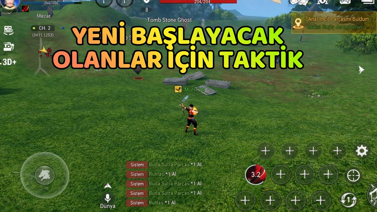 SİLKROAD ORİGİN MOBİL TÜRKİYE OYUNA YENİ BAŞLAYANLAR İÇİN AÇILIŞ ÖNCESİ TAKTİK