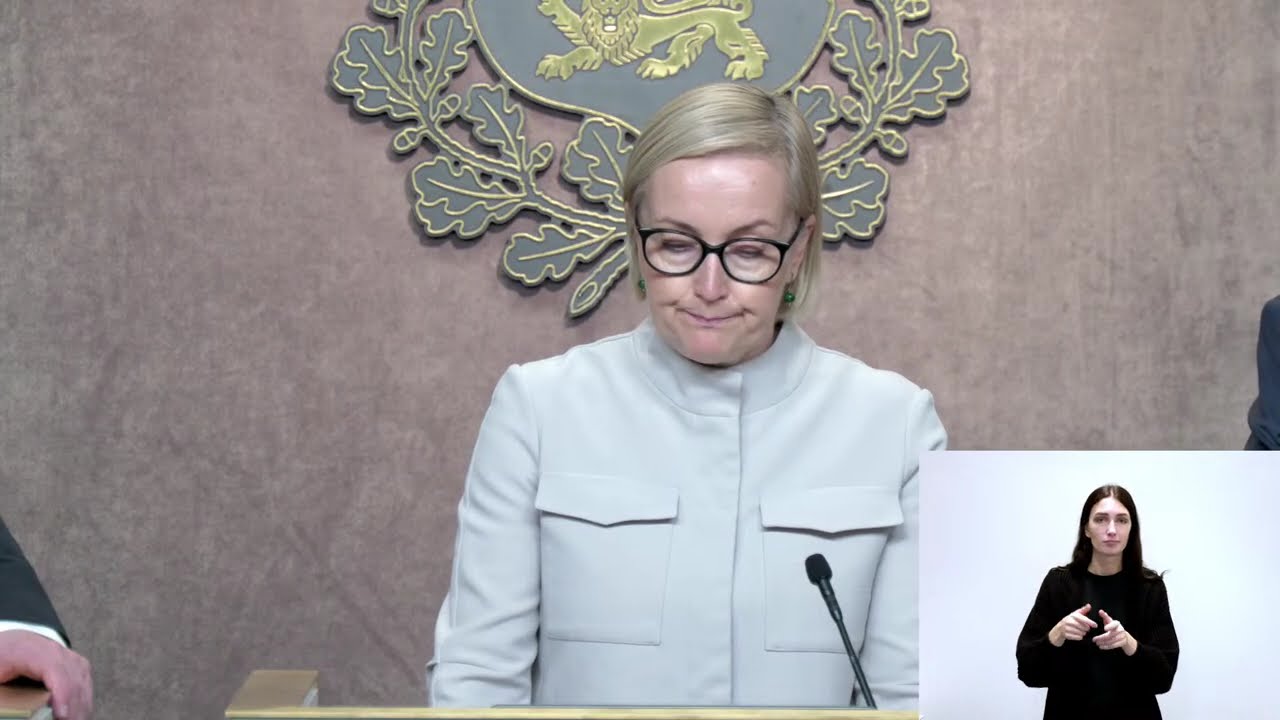 Valitsuse pressikonverents (viipekeelse tõlkega), 18. detsember 2025