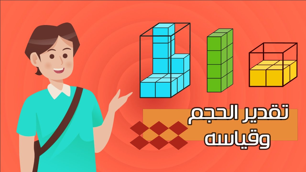 تقدير الحجم وقياسه - رياضيات - الصف الثالث الابتدائي - الفصل الدراسي الثاني