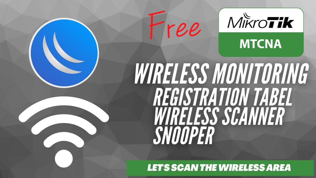 Полный MikroTik MTCNA &mdash; беспроводные инструменты