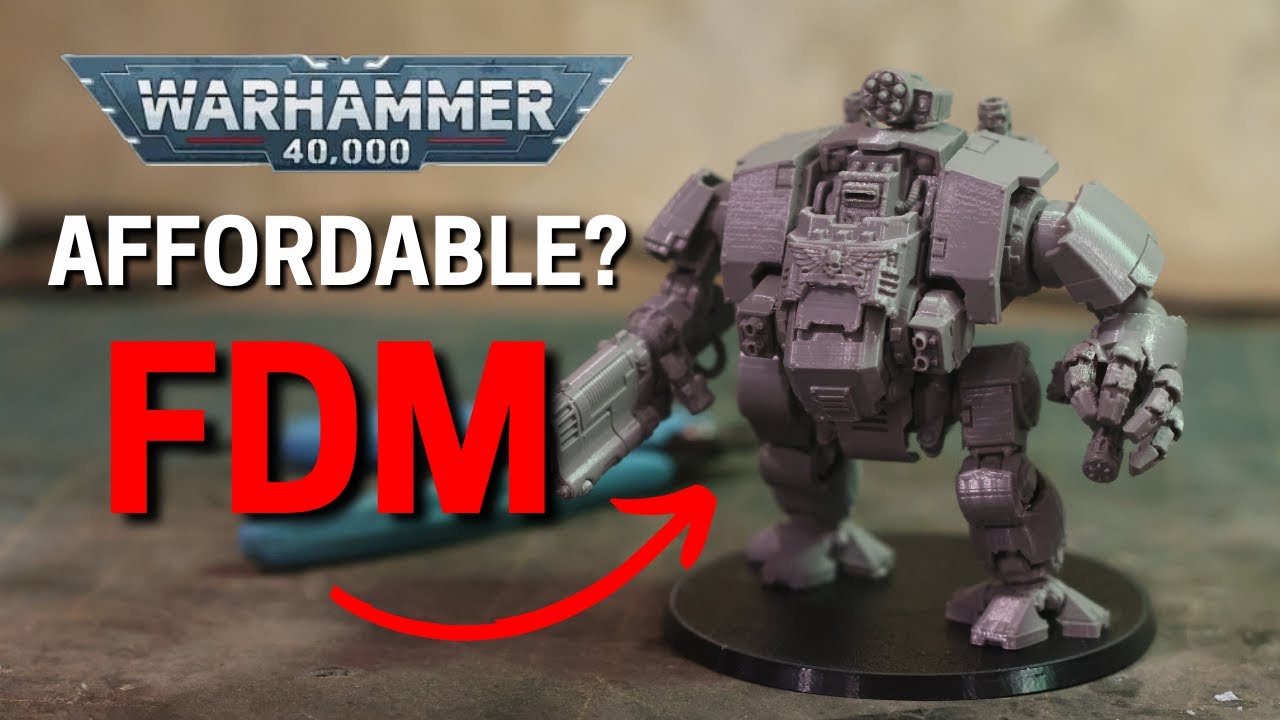 Warhammer за CENTS &mdash; миниатюры FDM на A1 Mini