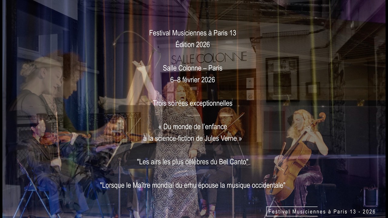 🎶 Festival Musiciennes à Paris 13 - du 6 au 8 février 2026 – Retour en images / Teaser 🎶