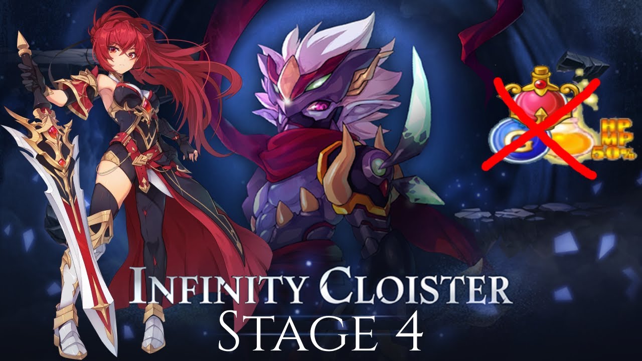 Elesis | Infinity Cloister Stage 4 (no potions)  - Grand Chase Classic