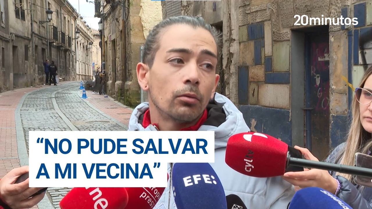 Vecino de las mujeres fallecidas en el INCENDIO de MIRANDA del EBRO: 