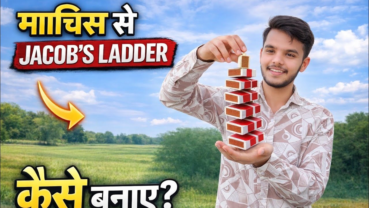 Machis se bana Jacobs Ladder toy 🤩