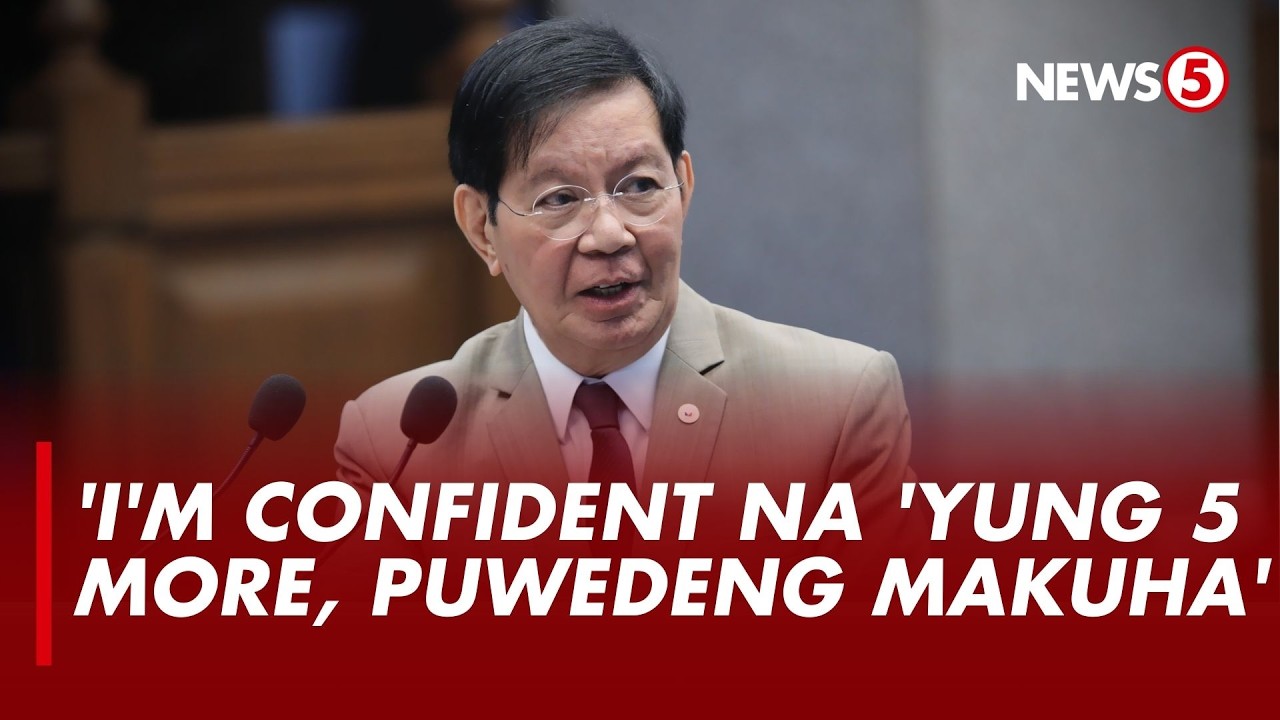 Lacson, tiwalang mabubuo ang 9 na pirma sa flood control probe committee report