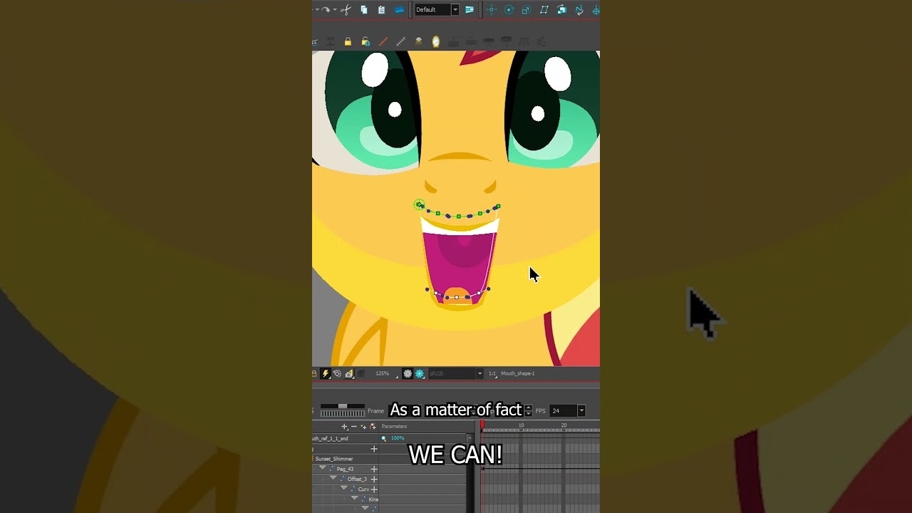 A new way to make pony mouths!