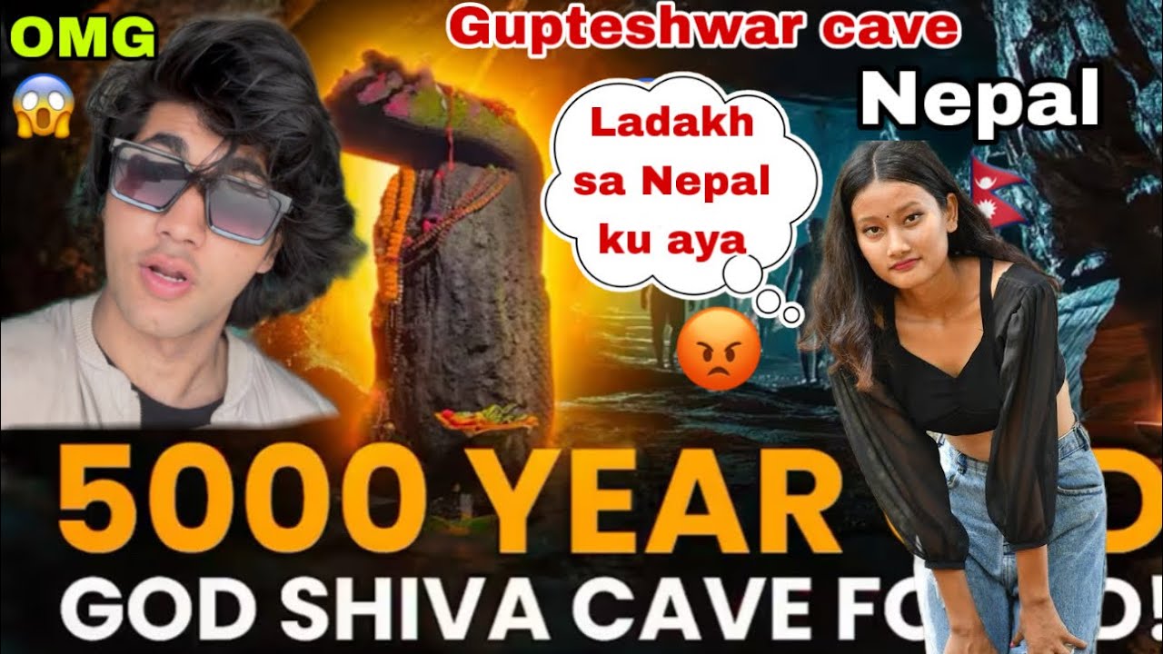Gupteshwar mahadev cave in  pokhra Nepal 🇳🇵Night Life of Nepali Girls 😱