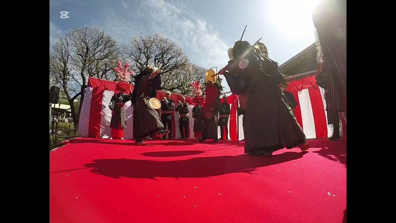 赤塚諏訪神社獅子舞　2026.2.28 梅祭り