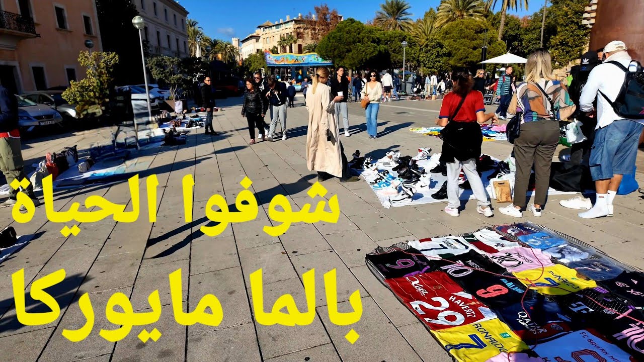 اجي شوفوا الحياة  في بالما مايوركا 🇪🇸😊