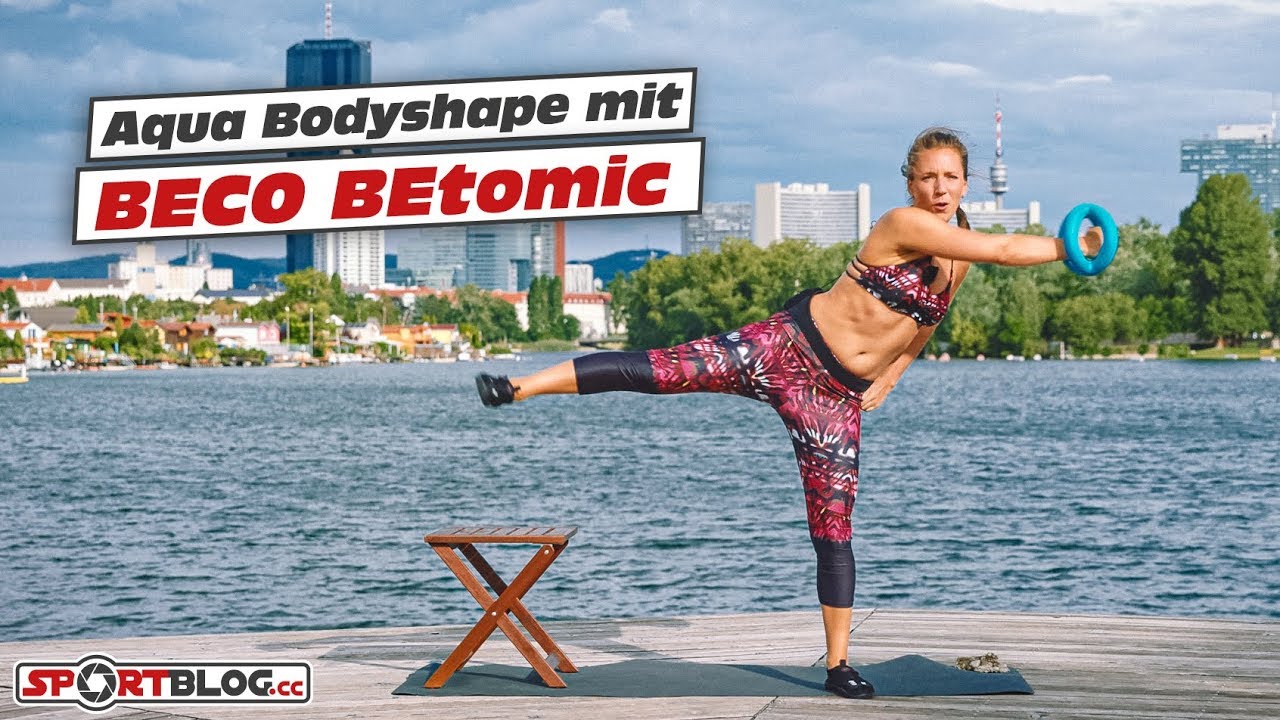12 Min Strand Workout mit Betomic | Aquafitness-Intervalltraining plus Kraft-Übungen