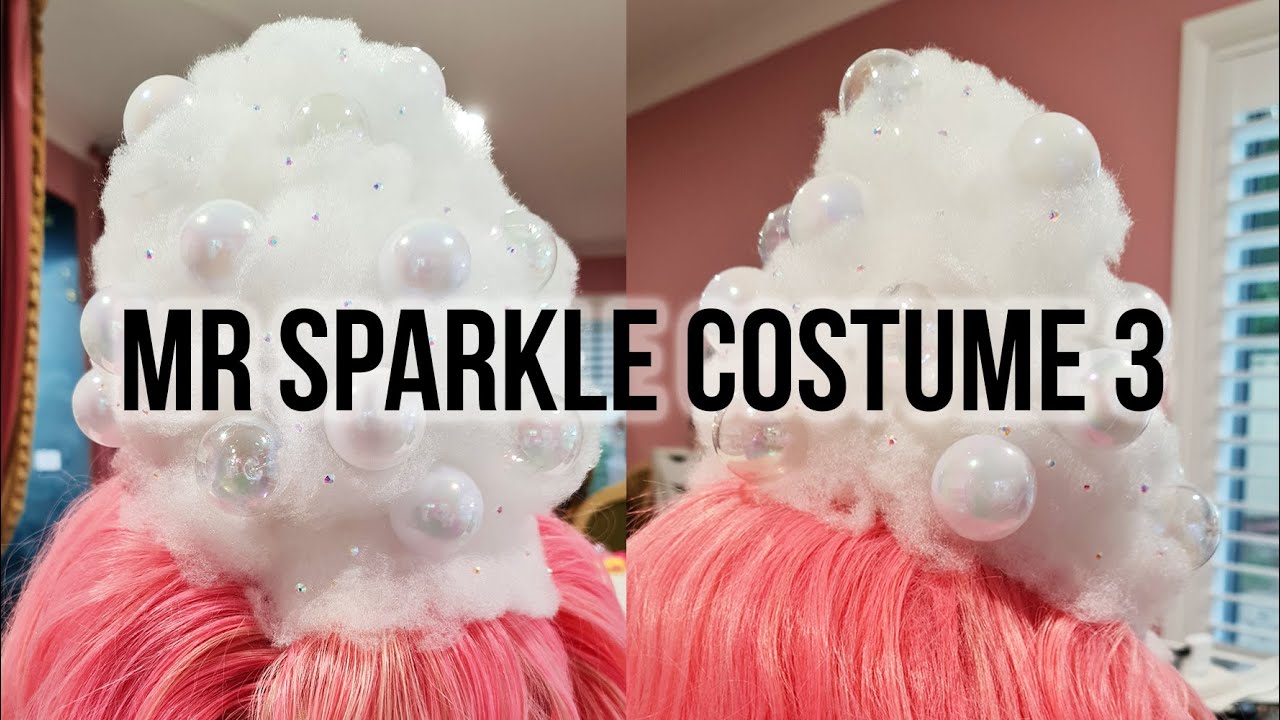 How to make a bubble or cloud headpiece with fosshape and wadding | Rockstars and Royalty