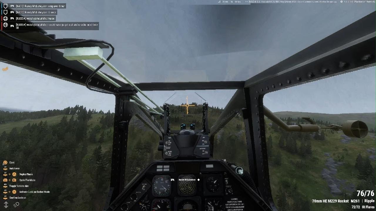 My gunner shows me why arma Reforger playes better on pc