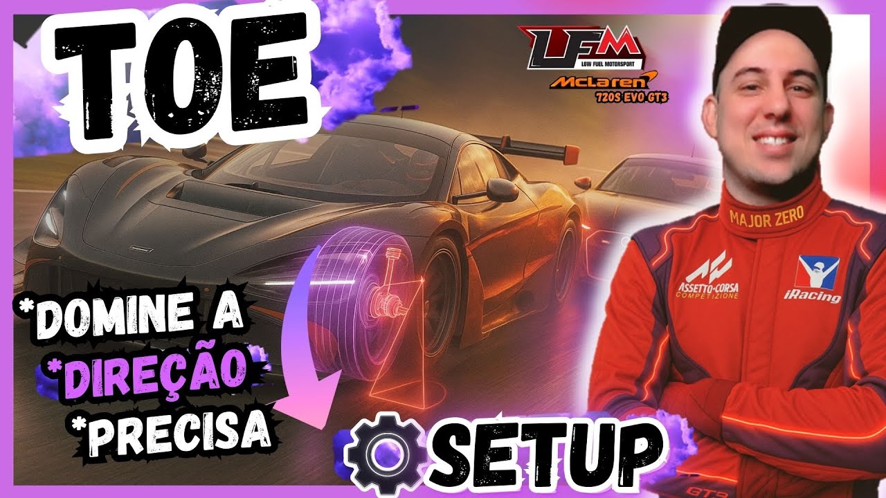 Como Configurar o TOE e Parar de Perder Controle nas Curvas no Assetto Corsa Competizione.