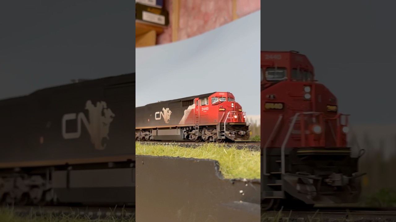 Mid January model trains 