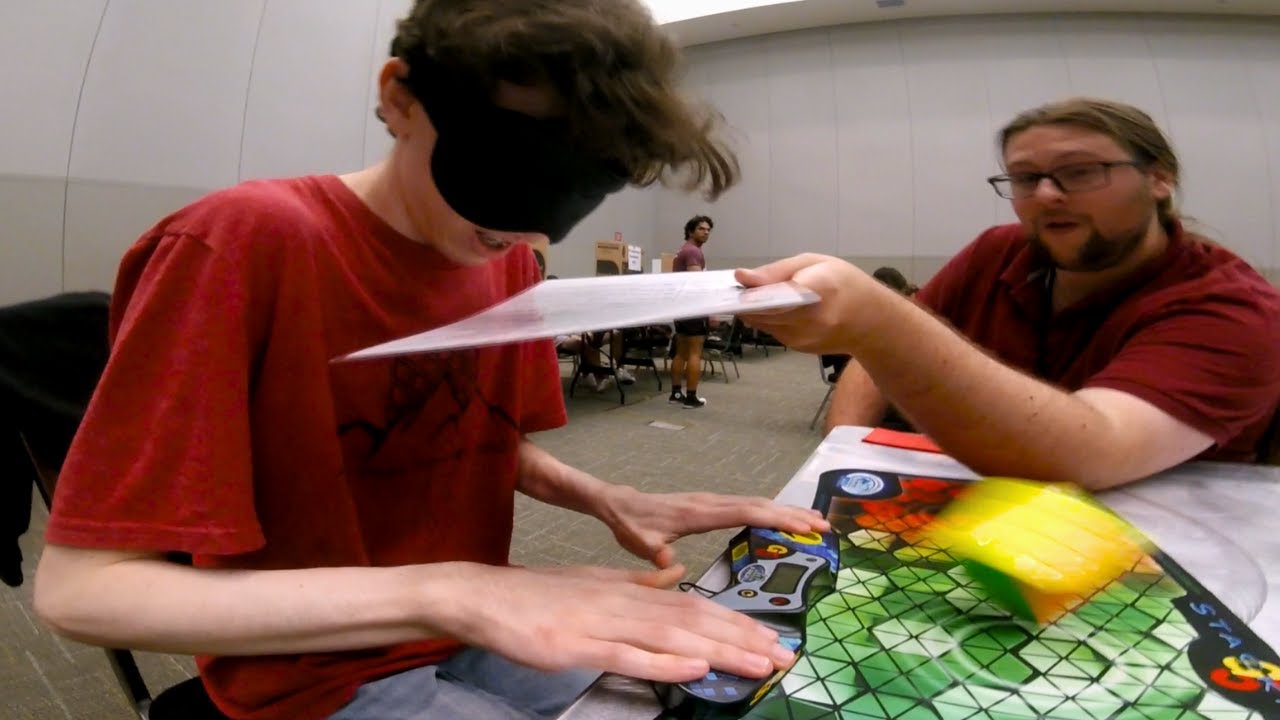 4x4 Rubik's Cube Solved Blindfolded in 2:51.59! (4BLD Southern Champion)
