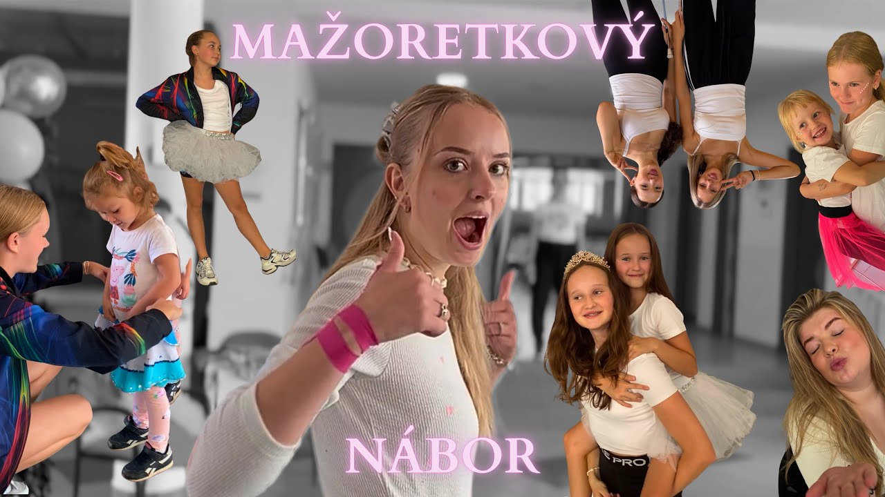 Mažoretkový nábor 2025/2026 | Rozetky DDM Třinec