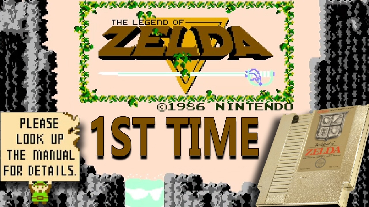 Playing Zelda for the 1st time