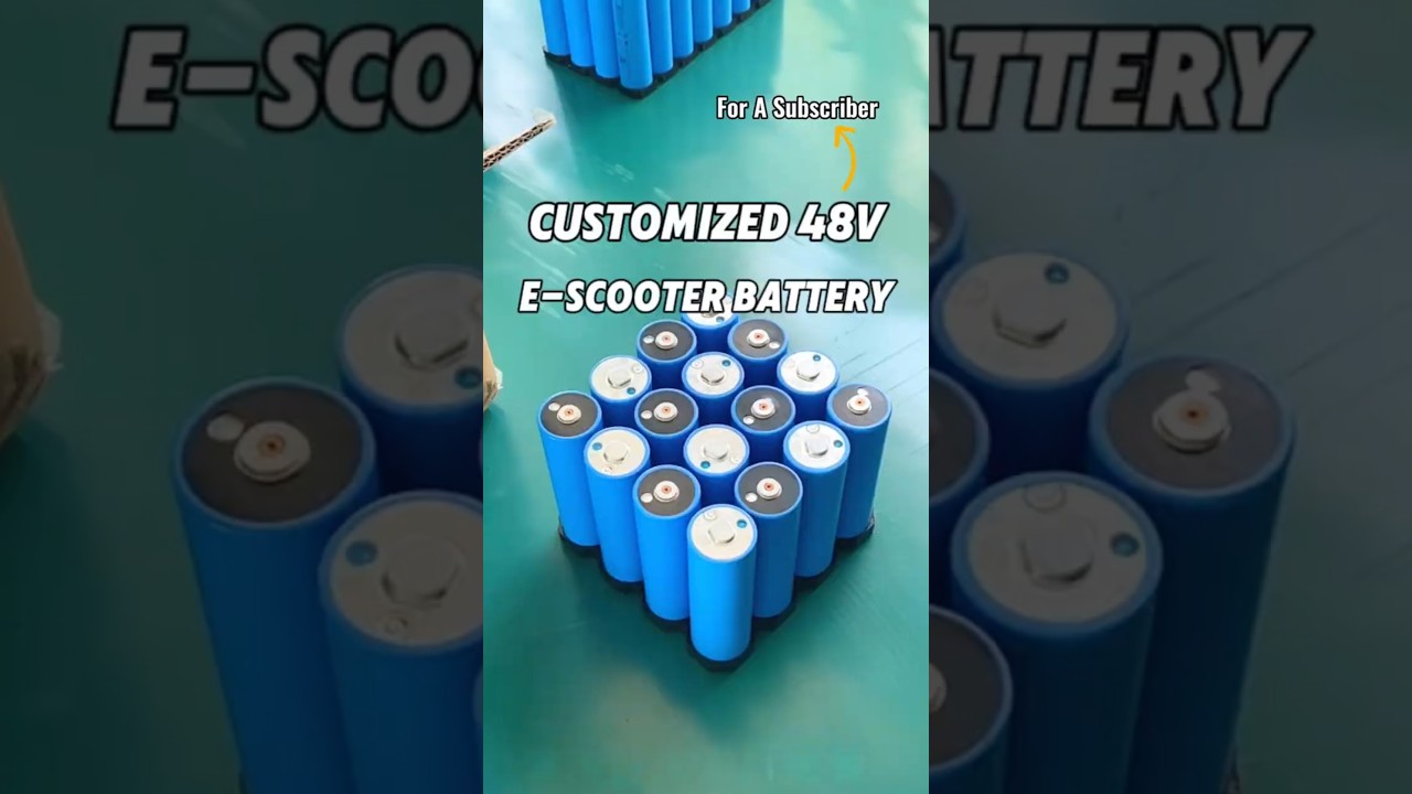 How to Build A Custom 48V 20Ah E-Scooter Battery (Subscriber Request!)