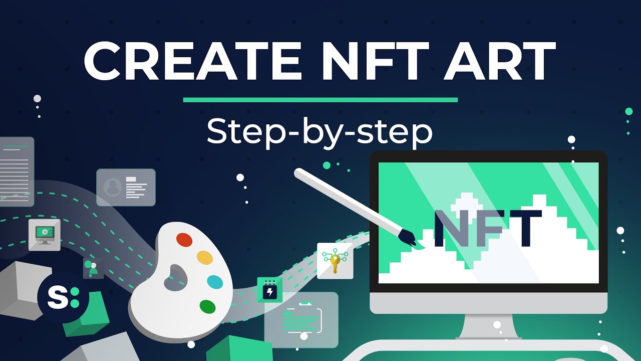 How to Create NFT Art - Step by Step (Animation)