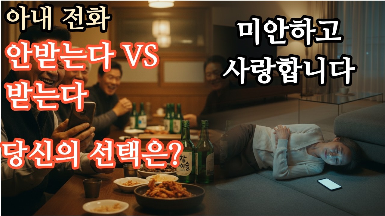 그날 아내 전화를 받았다면, 당신의 선택은? ㅣ노후사연ㅣ오디오북ㅣ사연ㅣ감동사연ㅣ선택ㅣ두갈래길