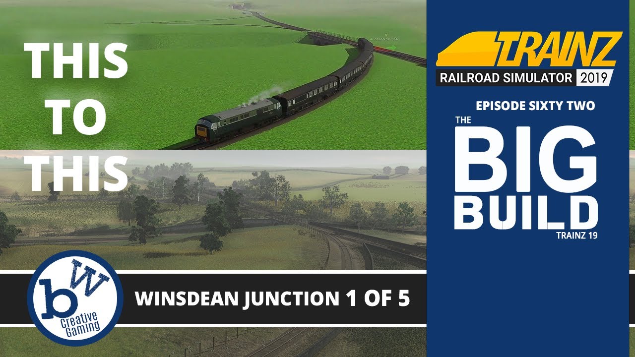 Winsdean Junction - Track laying 1/5 | The Big Build | Trainz Railroad Simulator 19