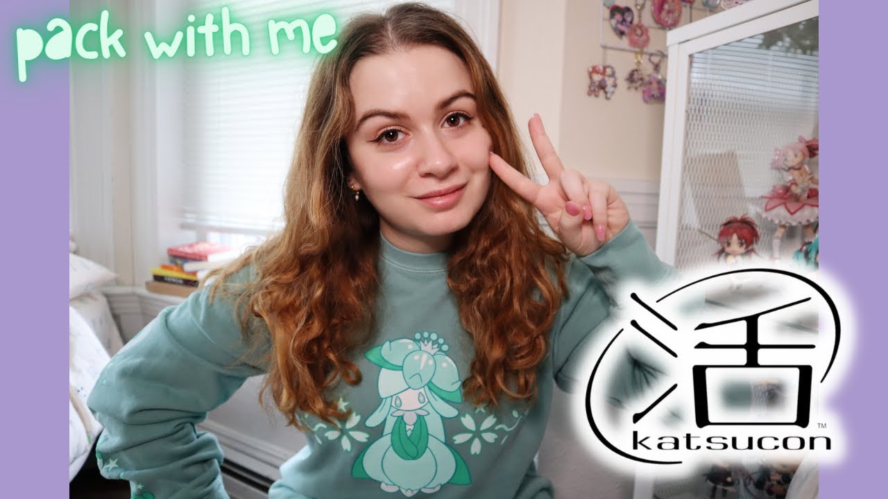 pack with me for an anime convention 🧳 katsucon 2023 🧡