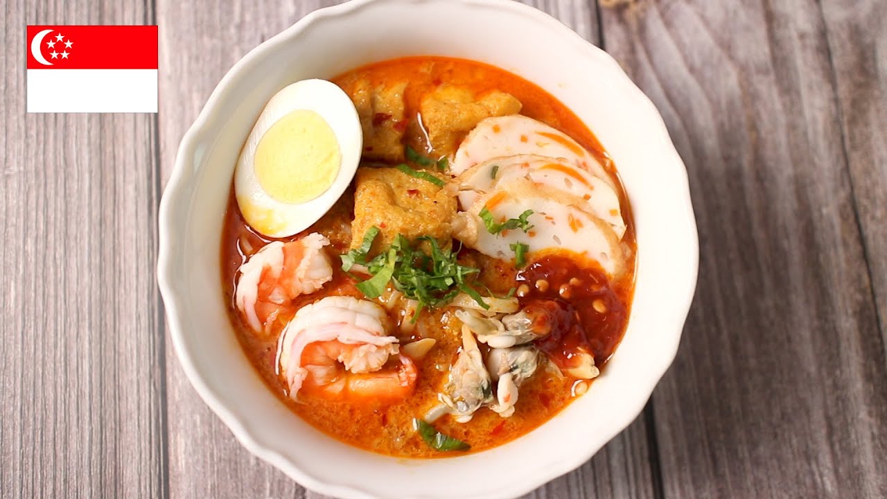 [Singapore] 싱가폴 현지 방식 그대로 만드는 카통 락사(커리 락사, 락사 르막) Katong laksa, curry laksa, laksa lemak