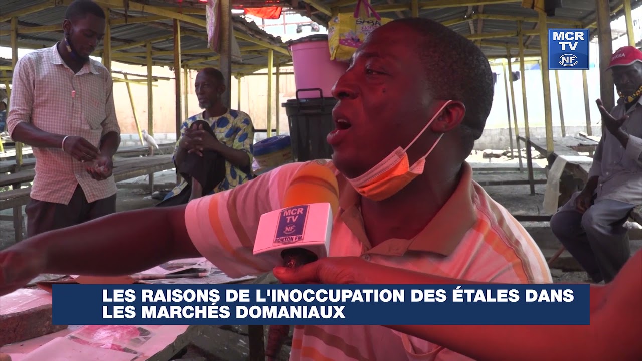Les raisons de l'inoccupation des &eacute;tales des marches domaniaux