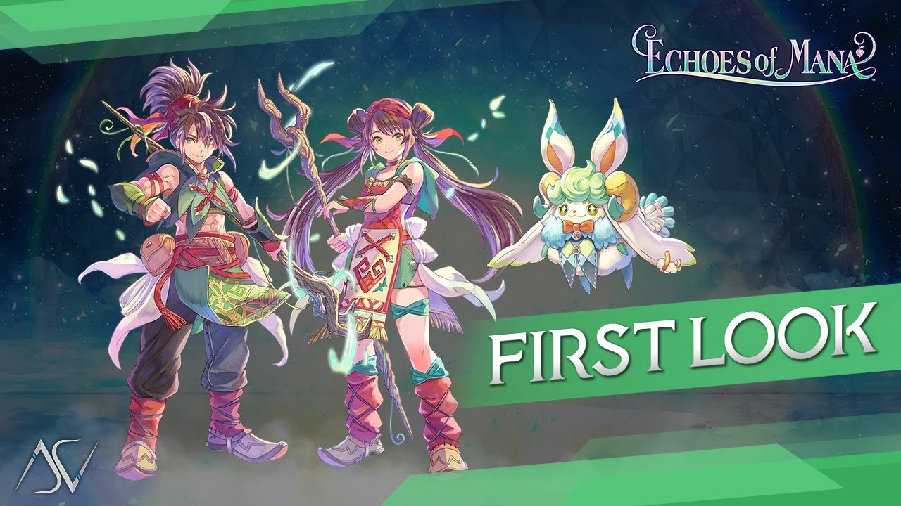 ECHOES of MANA (Android/iOS) - First Look Gameplay!