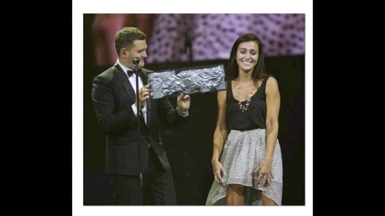 Michael Bublé calls fan on stage in Kansas City 2013
