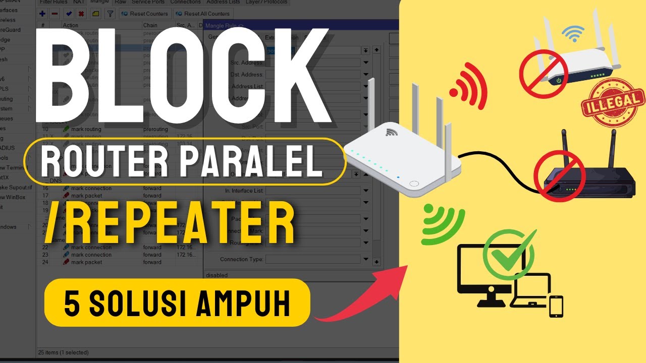 Sikat Repeter Paralel! 5 Cara Blokir Router Ilegal Bikin Jaringan Ngebut!