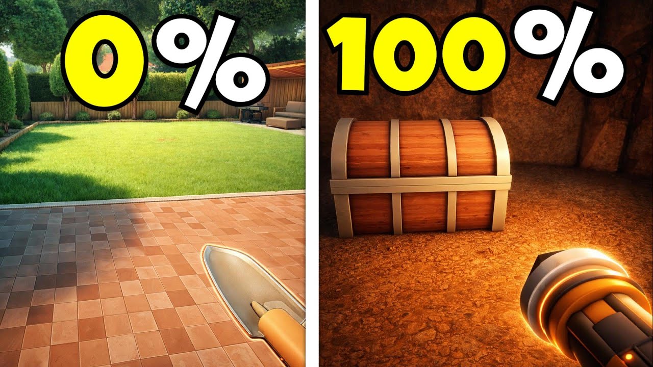 Я прошел A Game About Digging A Hole на 100%