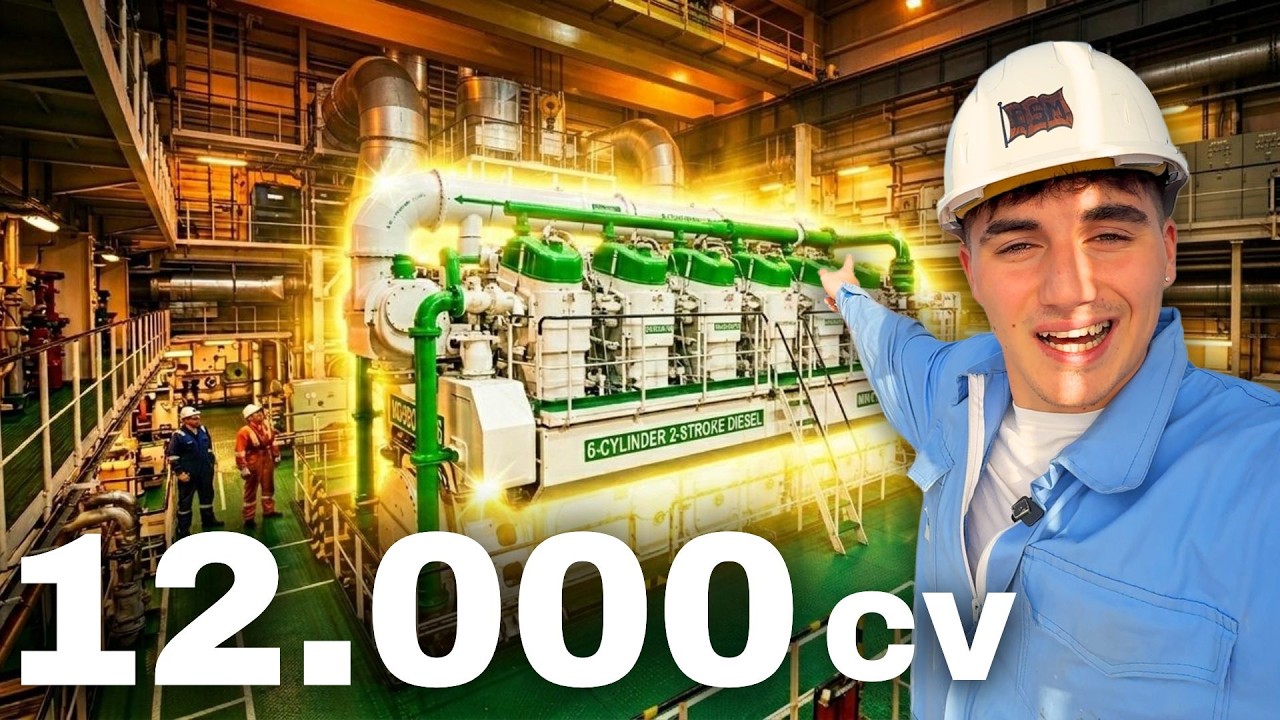Dentro la Sala Macchine di una Petrol-Chimichiera