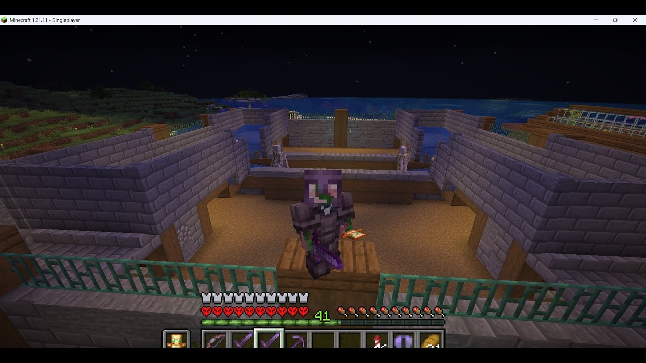 S2E13 I Built an OP Iron Farm in Hardcore Minecraft