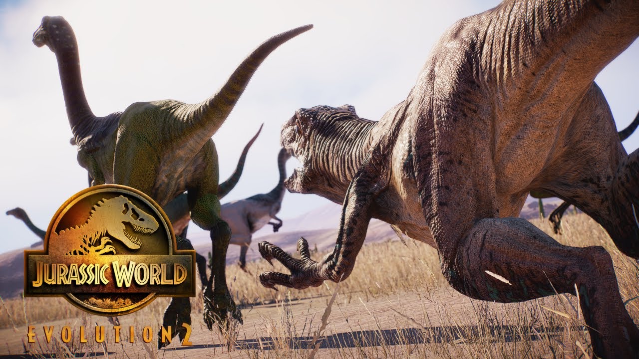 Velociraptor HUNTS Gallimimus - Life in the Cretaceous || Jurassic World Evolution 2 🦖 [4K] 🦖