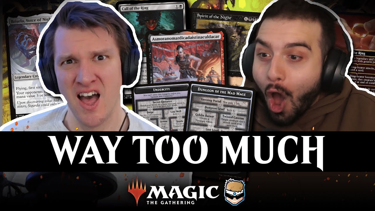Hearthstone streamer reacts to crazy mtg cards