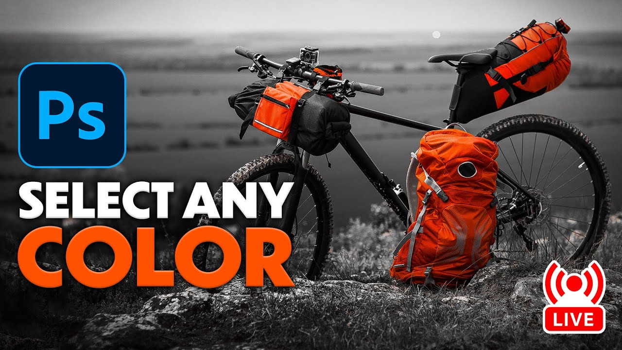 5 Tricks To Select Specific Colors In Photoshop | PTH 21