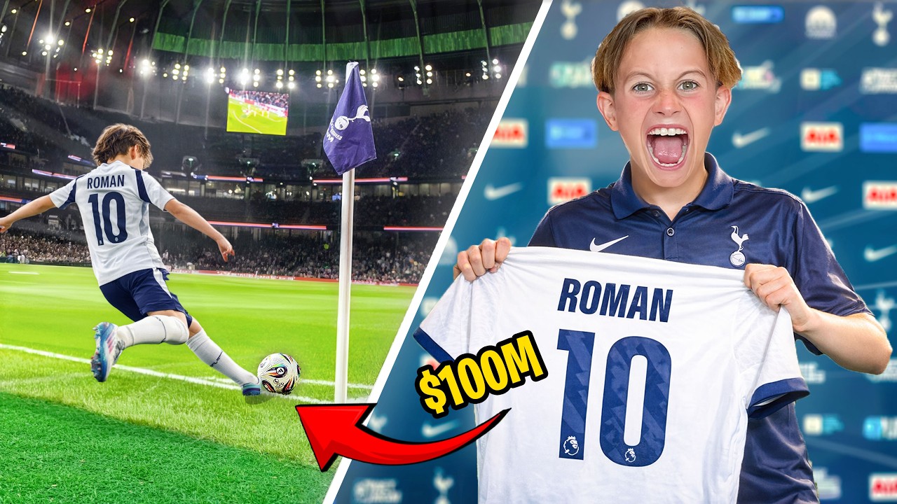 I SIGNED FOR SPURS!!