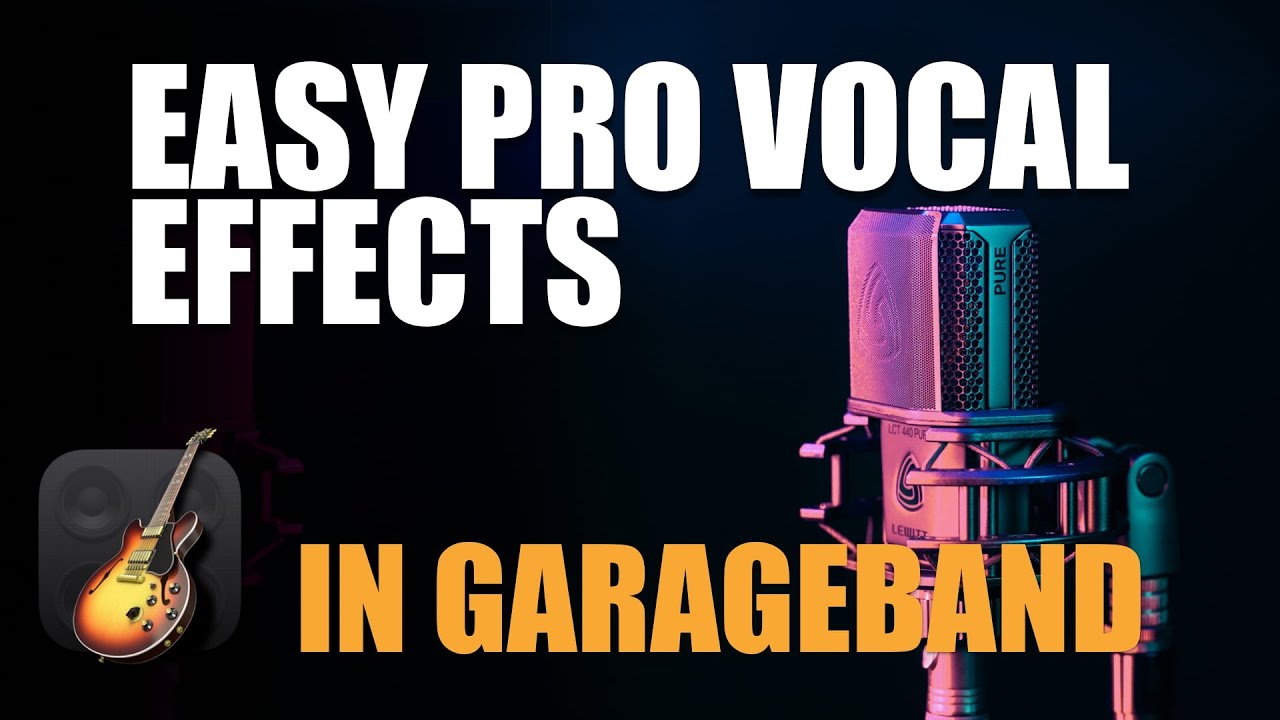 PRO Vocal Effects (реверберация и задержка) | PRO VOCALS в GarageBand (Часть 5)