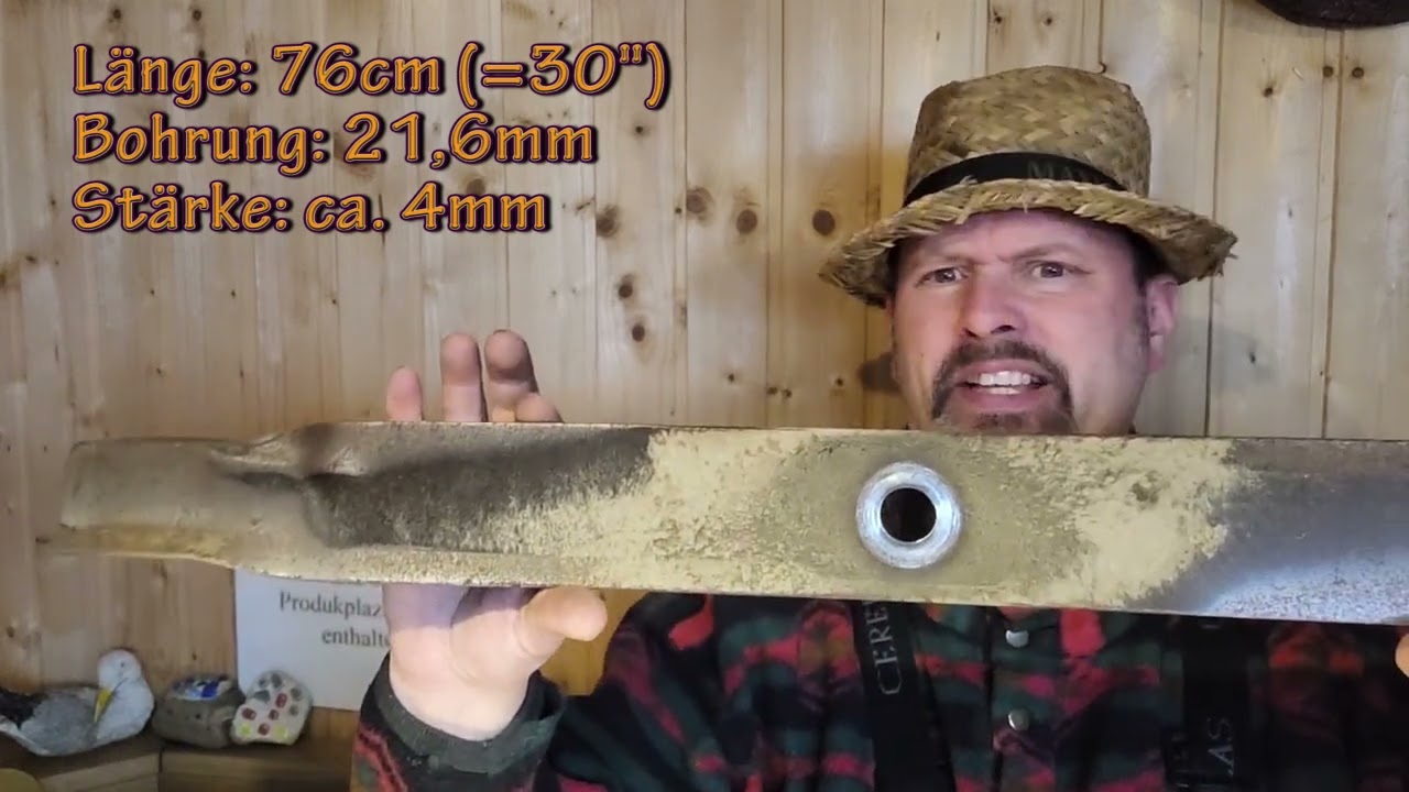 1. Teil Murray Yard King 8-30 Aufsitzrasenmäher. Einführung, Wartung und Inspektion.